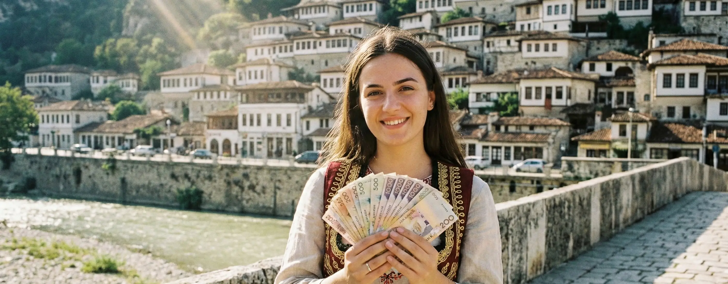 Arnavutluk Para Birimi, Döviz Bozdurma ve Kredi Kartı Kullanımı