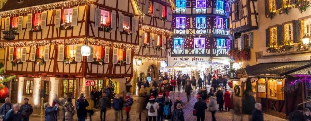 Alsace Bölgesi: Colmar ve Strasbourg’un Masalsı Noel Atmosferi