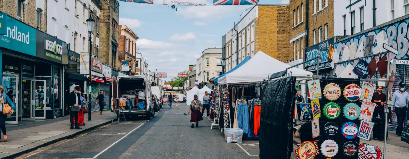 Londra’da Vintage Pazarı Turu: Portobello Road & Brick Lane