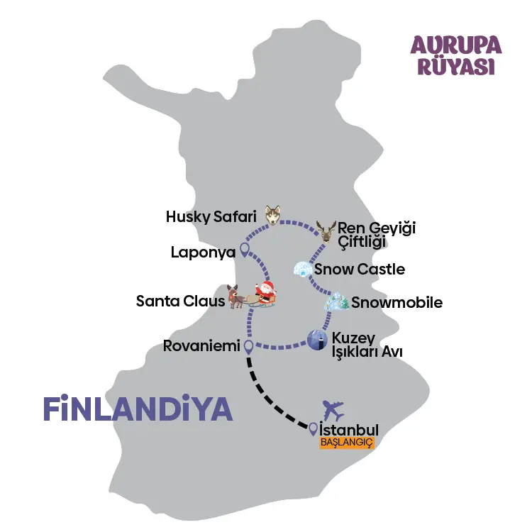 Lapland Kuzey Işıkları Turu